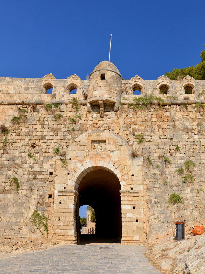 fortezza fortress in rethymnon