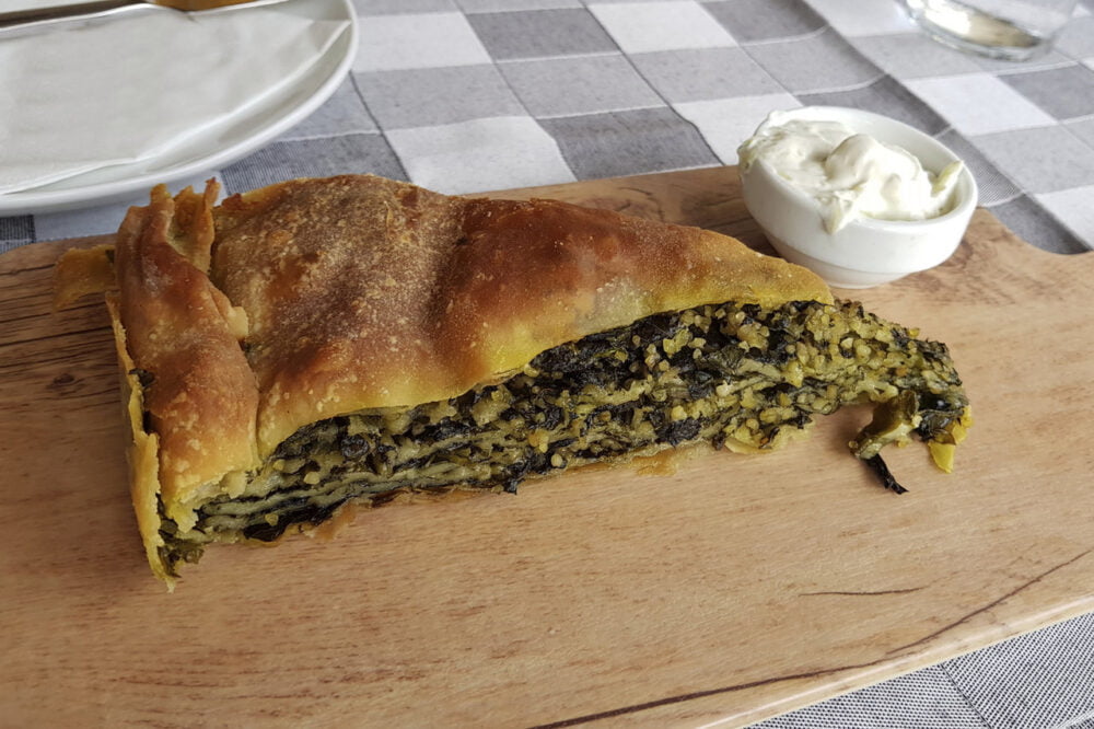 greek spanakopita