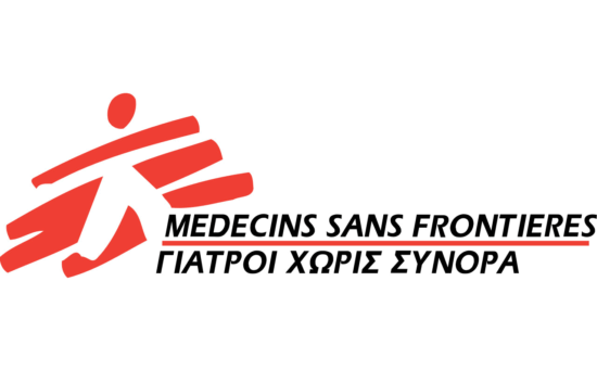 logo of medecins sans frontieres in greece