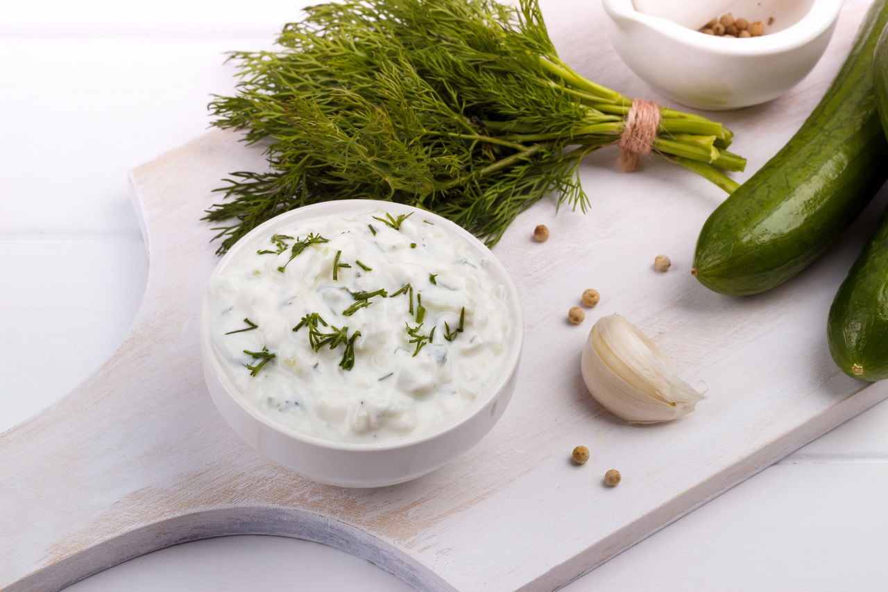 greek tzatziki, greek meze