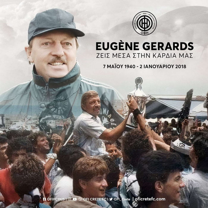 eugene gerards coach of ofi