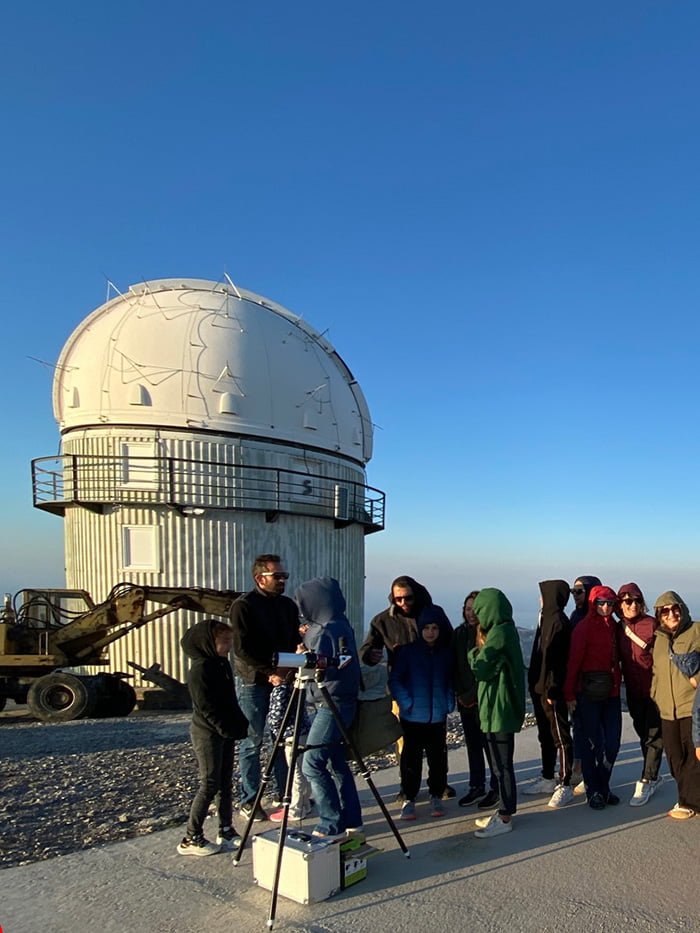 open day at skinakas observatory