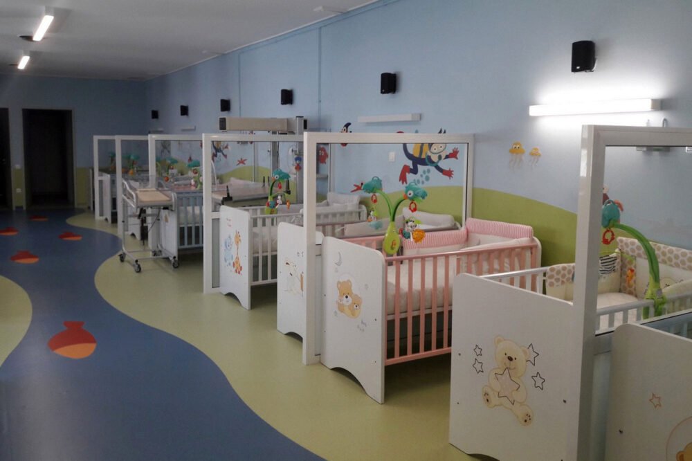 room for babies in elena venizelou maternity hospital in athens