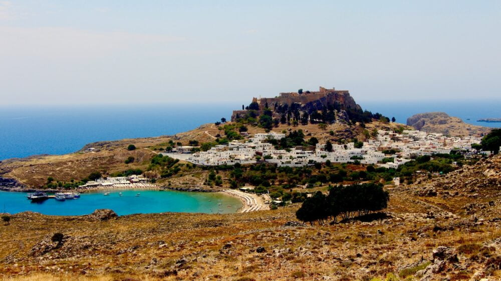 Lindos in Rhodes island