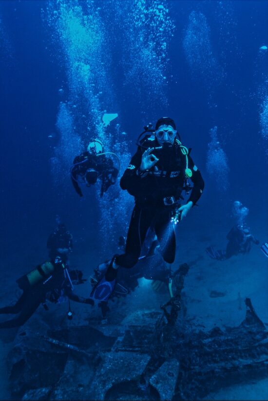 People Scuba Diving