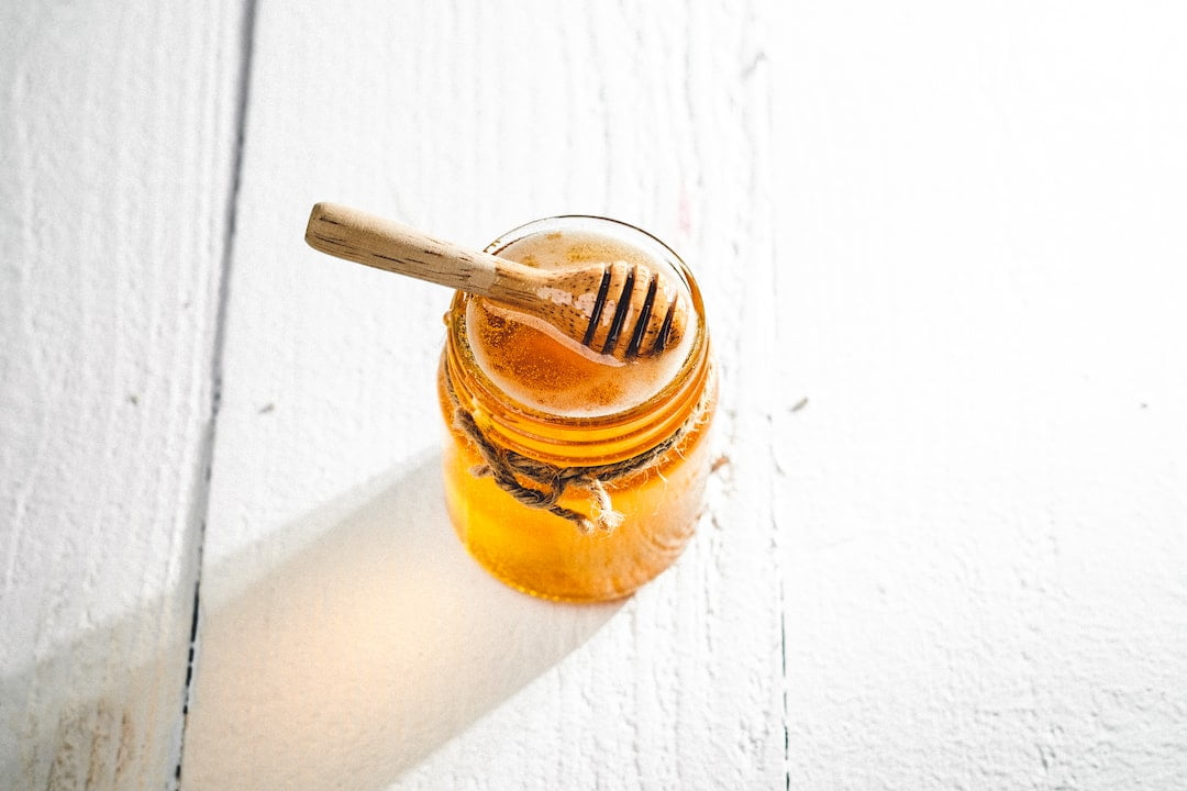 greek honey in a vase